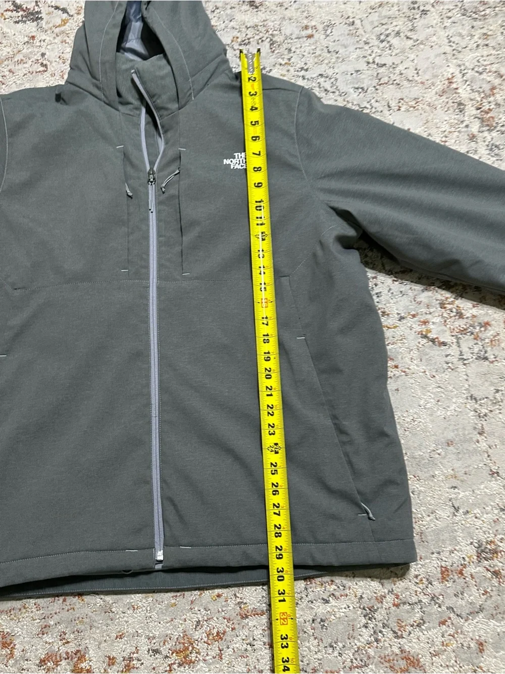North face Apex elevation insulated jacket size XL gray